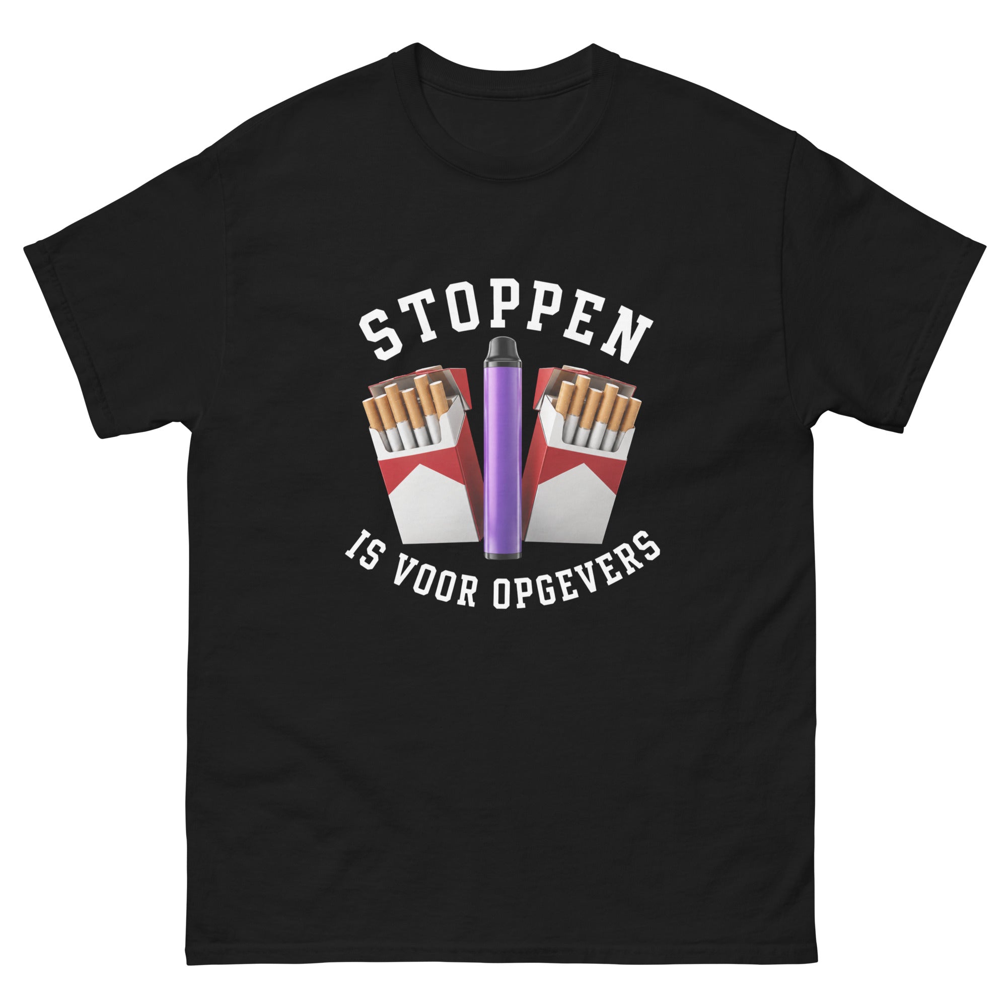 stoppen is voor opgevers T-shirt