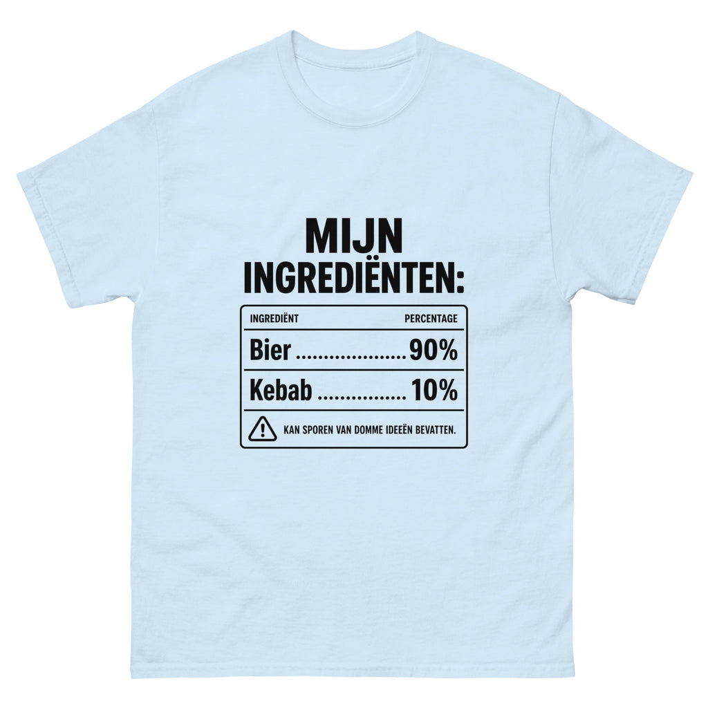 Mijn ingrediënten T-shirt