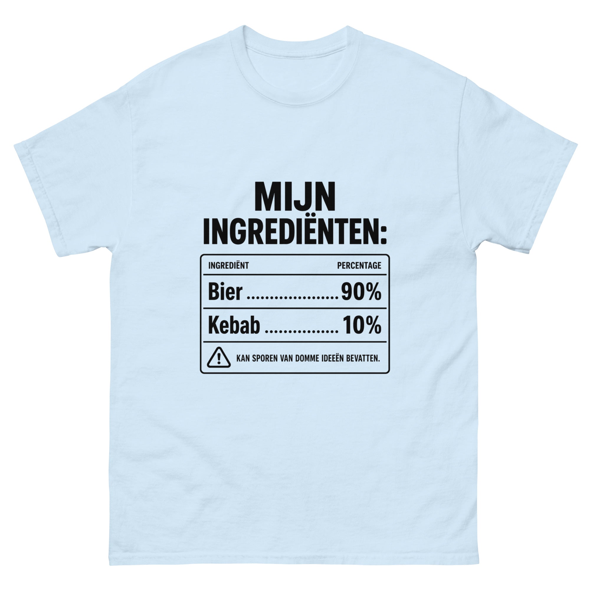 Mijn ingrediënten T-shirt