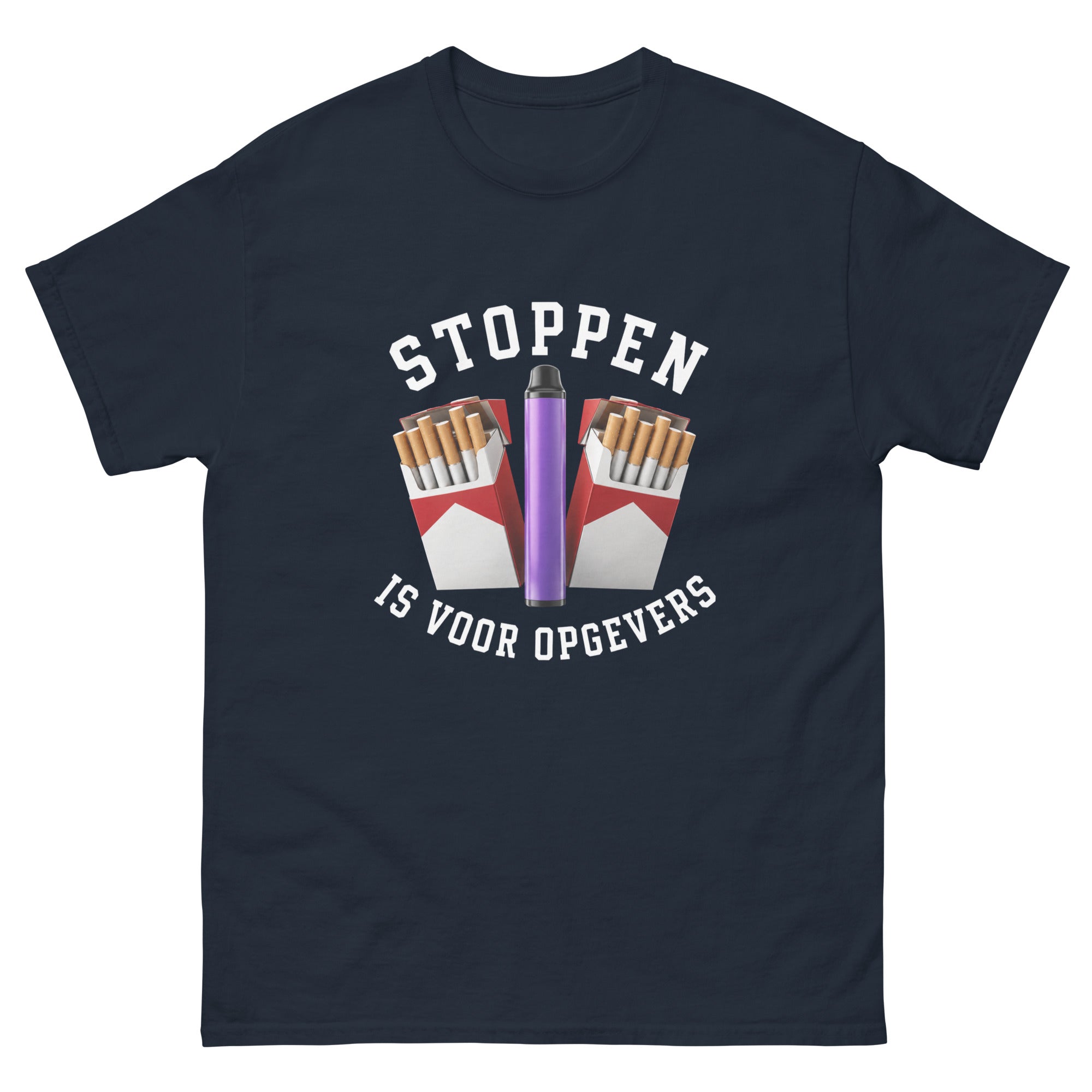 stoppen is voor opgevers T-shirt