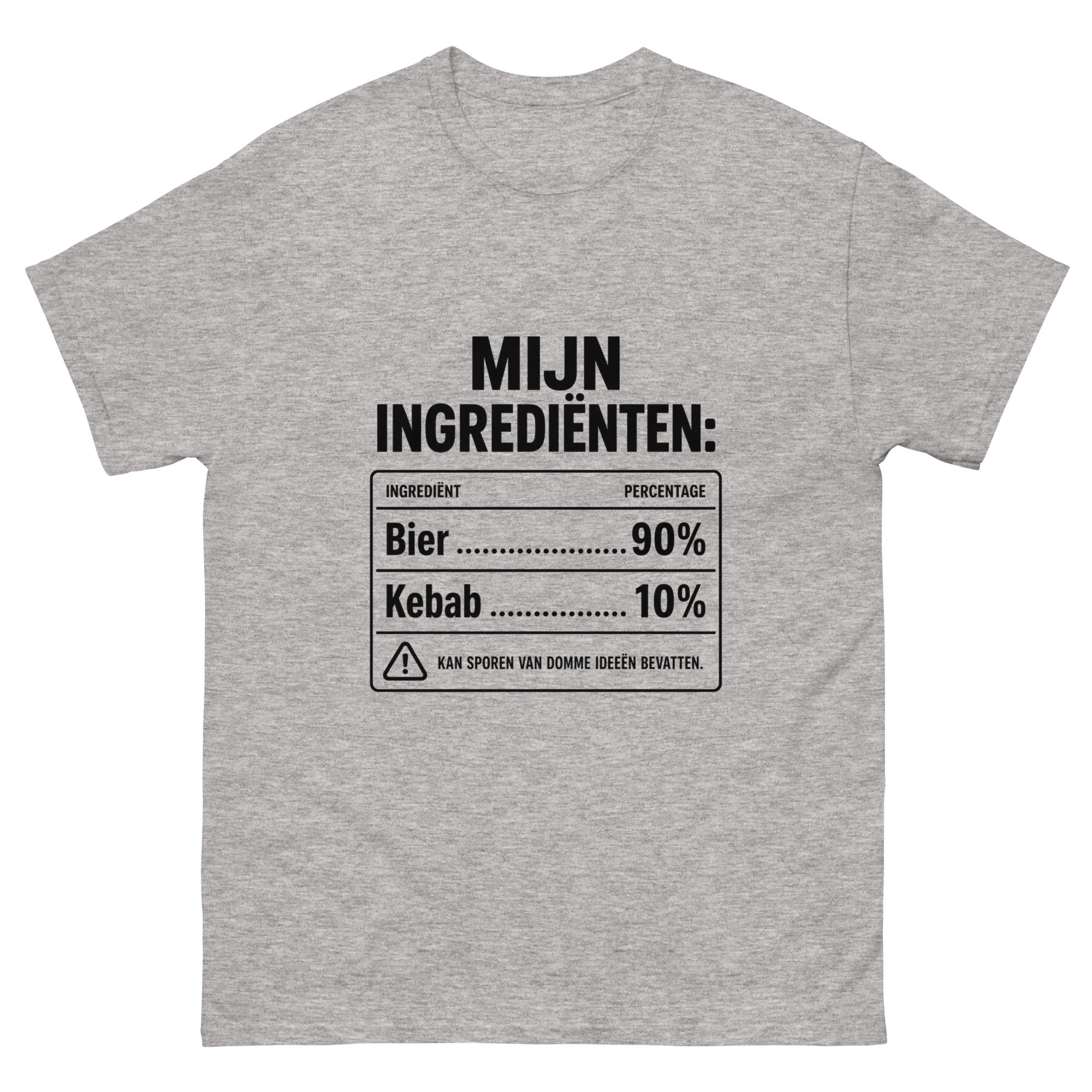 Mijn ingrediënten T-shirt