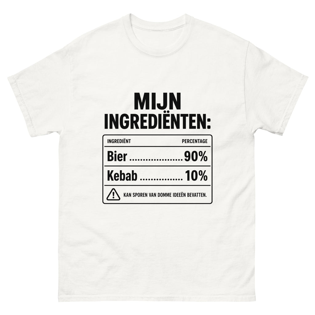 Mijn ingrediënten T-shirt