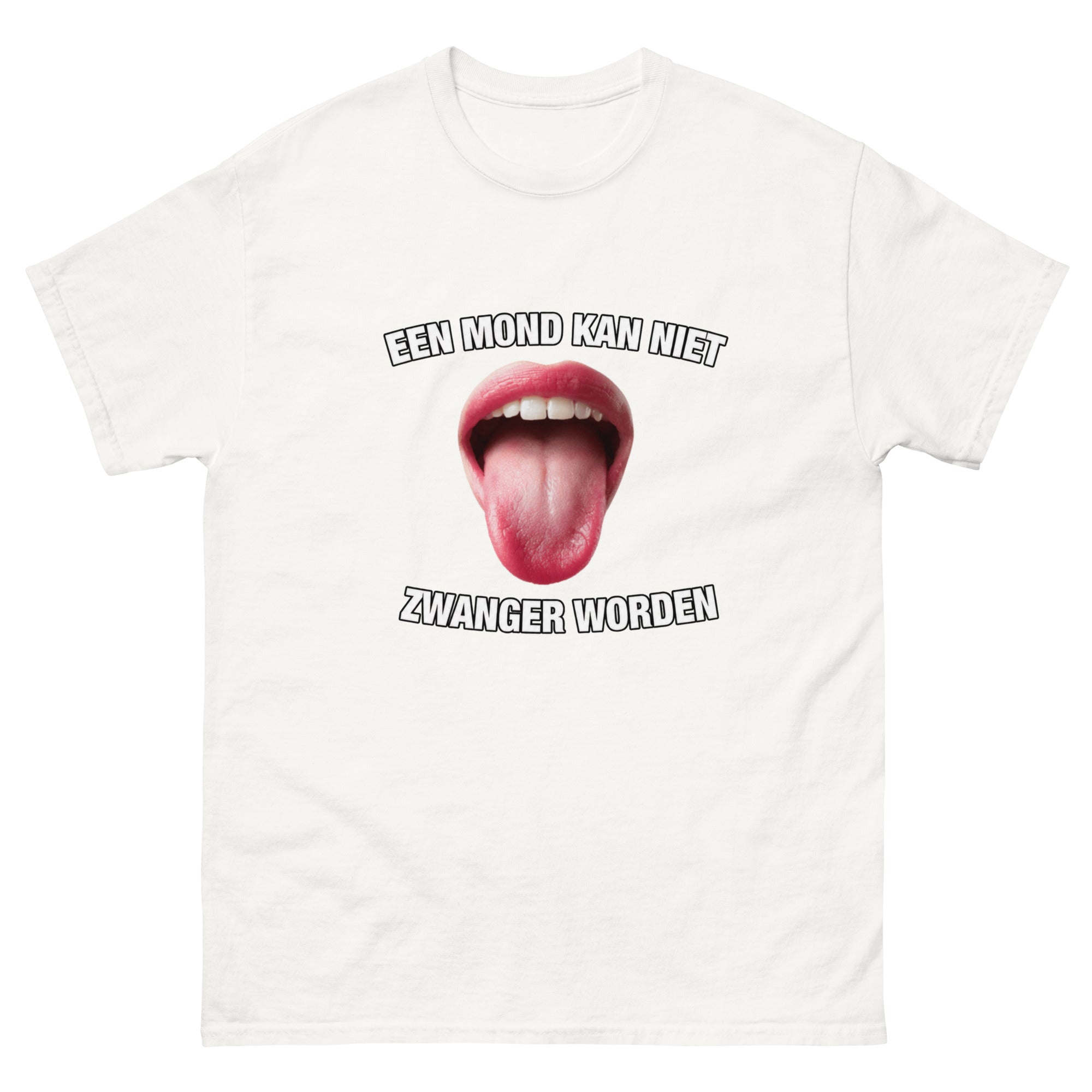 een mond kan niet zwanger worden t-shirt